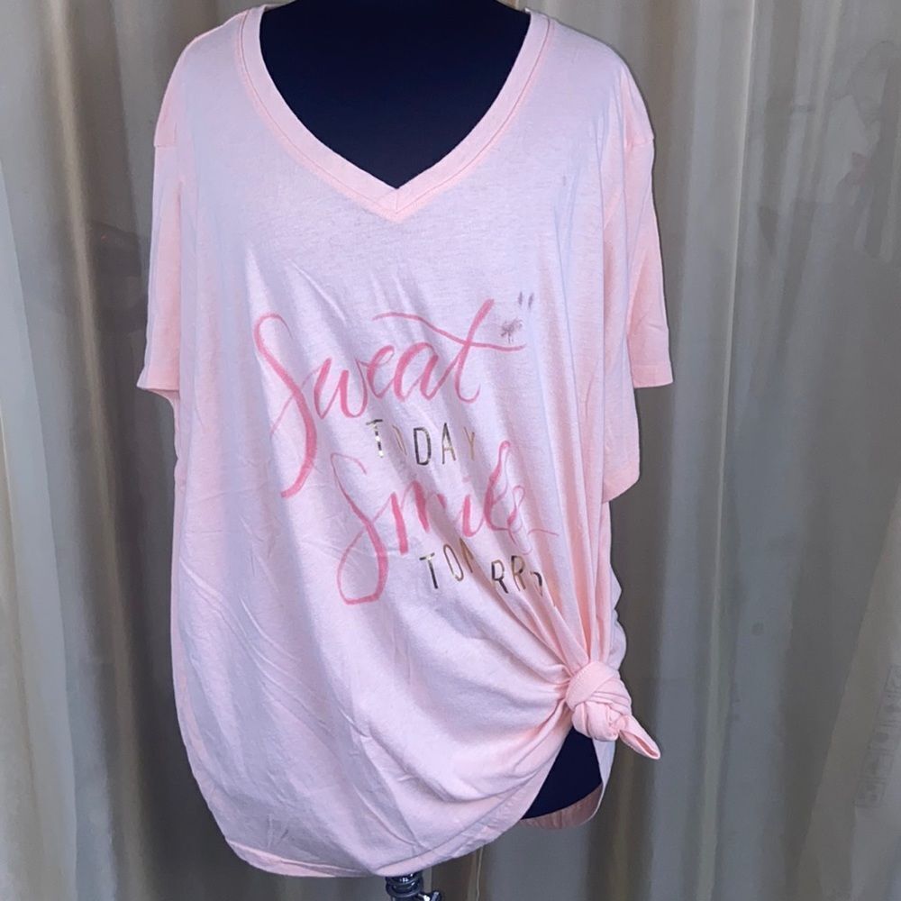 TEK GEAR DRYTEK WOMEN BLOUSE SIZE 3X